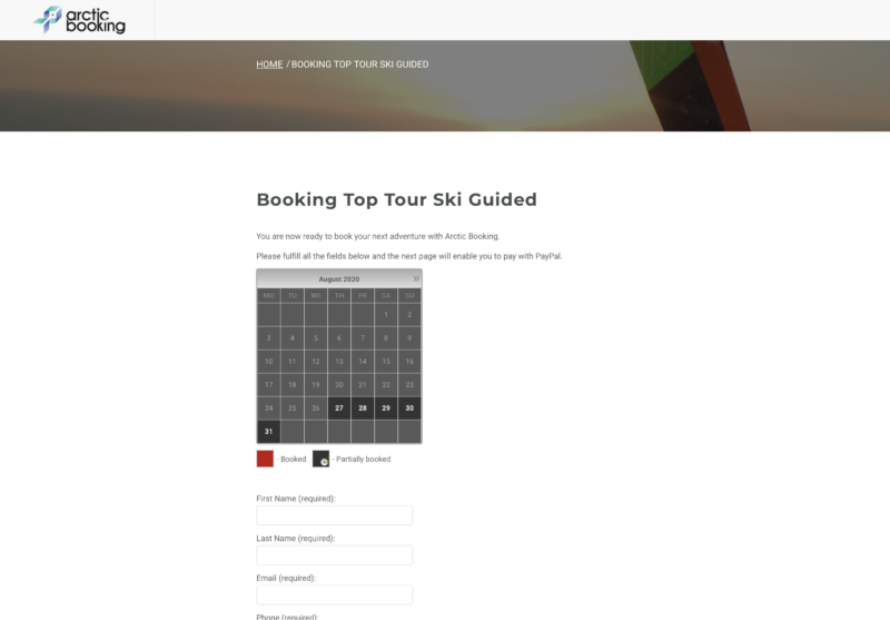 website-optimization-booking-arctic-booking